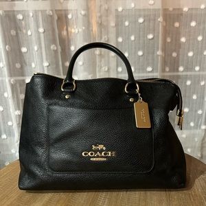 Leather Coach Hand Bag